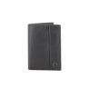 Portefeuille en cuir noir